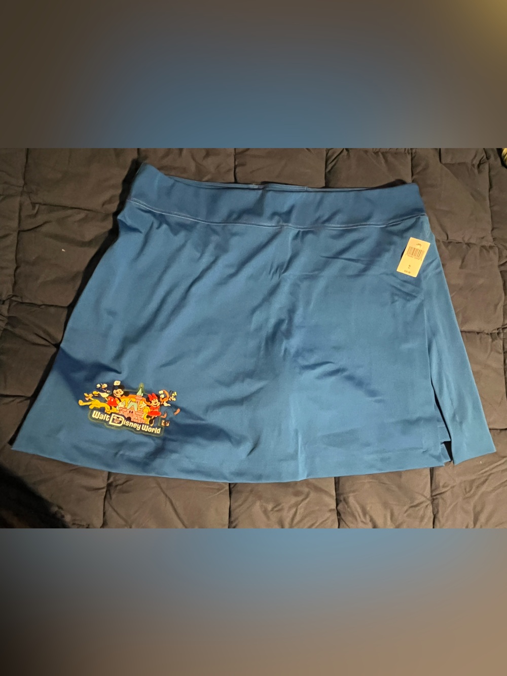 Royal Blue Disney Play in the Parks Character Graphic Skort